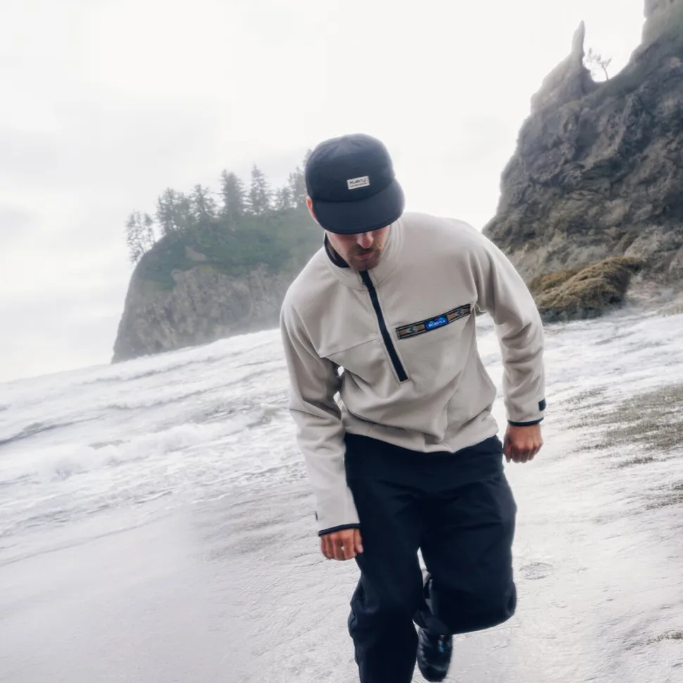 Throwshirt Fleece Pullover - 1/2-Zip - Men's