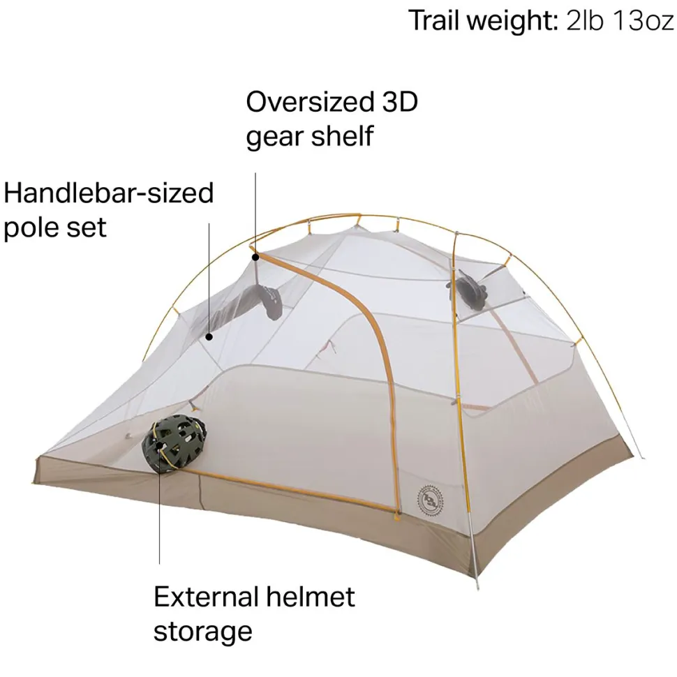 Tiger Wall UL3 Bikepack Tent: 3-Person 3-Season