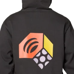 Tri-Color Logo Garment Dyed Hoodie - Men's