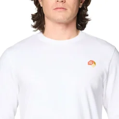 Tri-Color Logo Long-Sleeve T-Shirt - Men's