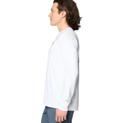 Tri-Color Logo Long-Sleeve T-Shirt - Men's