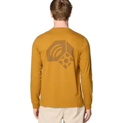 Tri-Color Logo Long-Sleeve T-Shirt - Men's