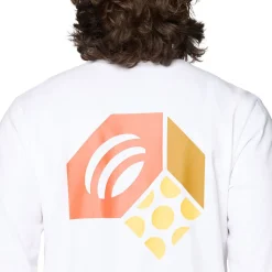 Tri-Color Logo Long-Sleeve T-Shirt - Men's