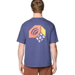 Tri-Color Logo Short-Sleeve T-Shirt - Men's