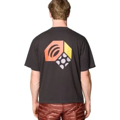 Tri-Color Logo Short-Sleeve T-Shirt - Men's