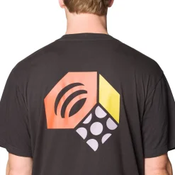 Tri-Color Logo Short-Sleeve T-Shirt - Men's