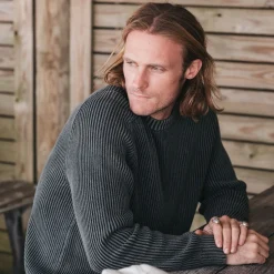 Undertow Washed Crewneck Sweater - Men's