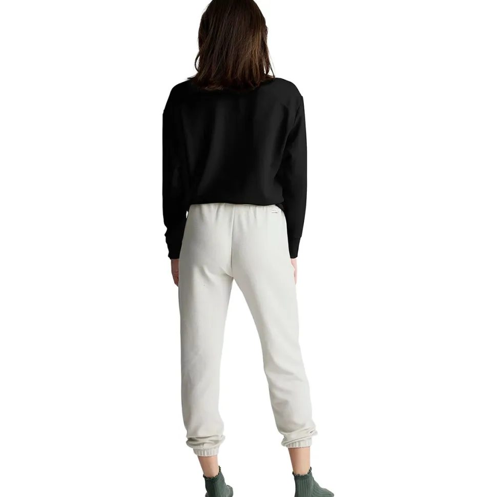 Waffle Long-Sleeve Henley Top - Women's