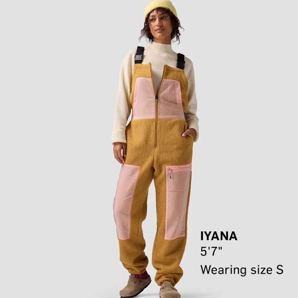 Wander Pile-Fleece Overall - Women's