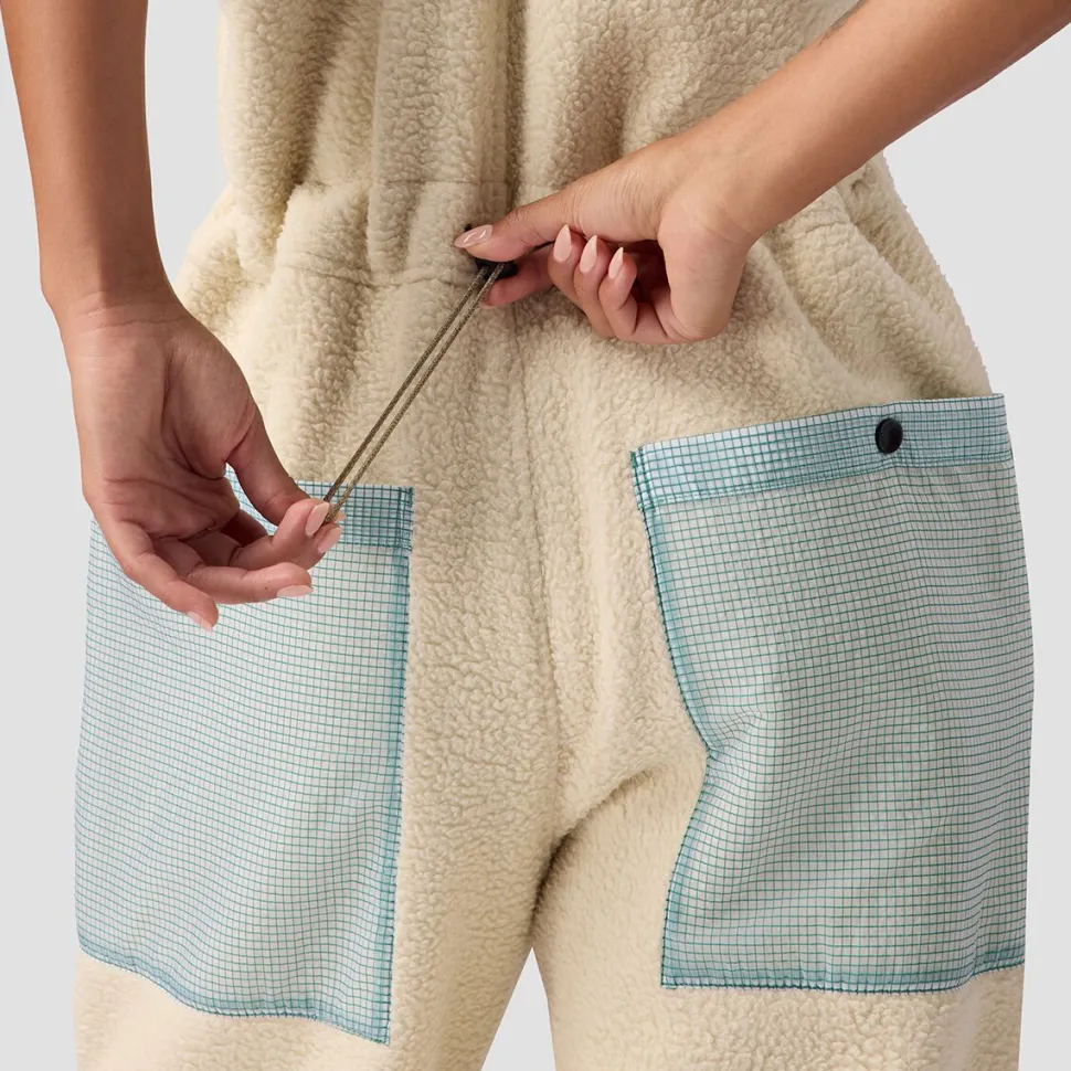 Wander Pile-Fleece Overall - Women's