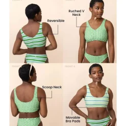 4-Way Bralette Bikini Top - Women's