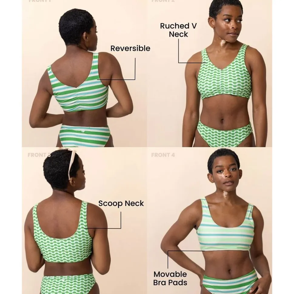 4-Way Bralette Bikini Top - Women's