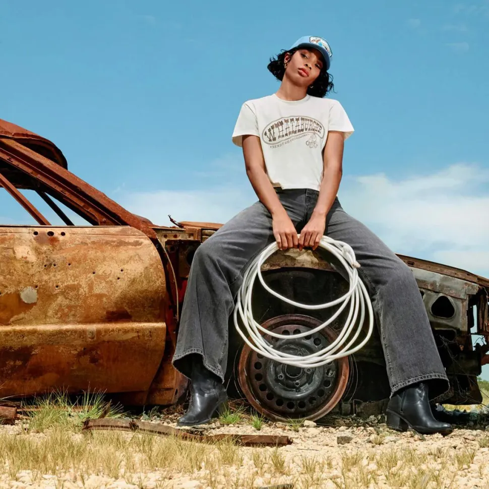 WhataRopin' Crop T-Shirt - Women's
