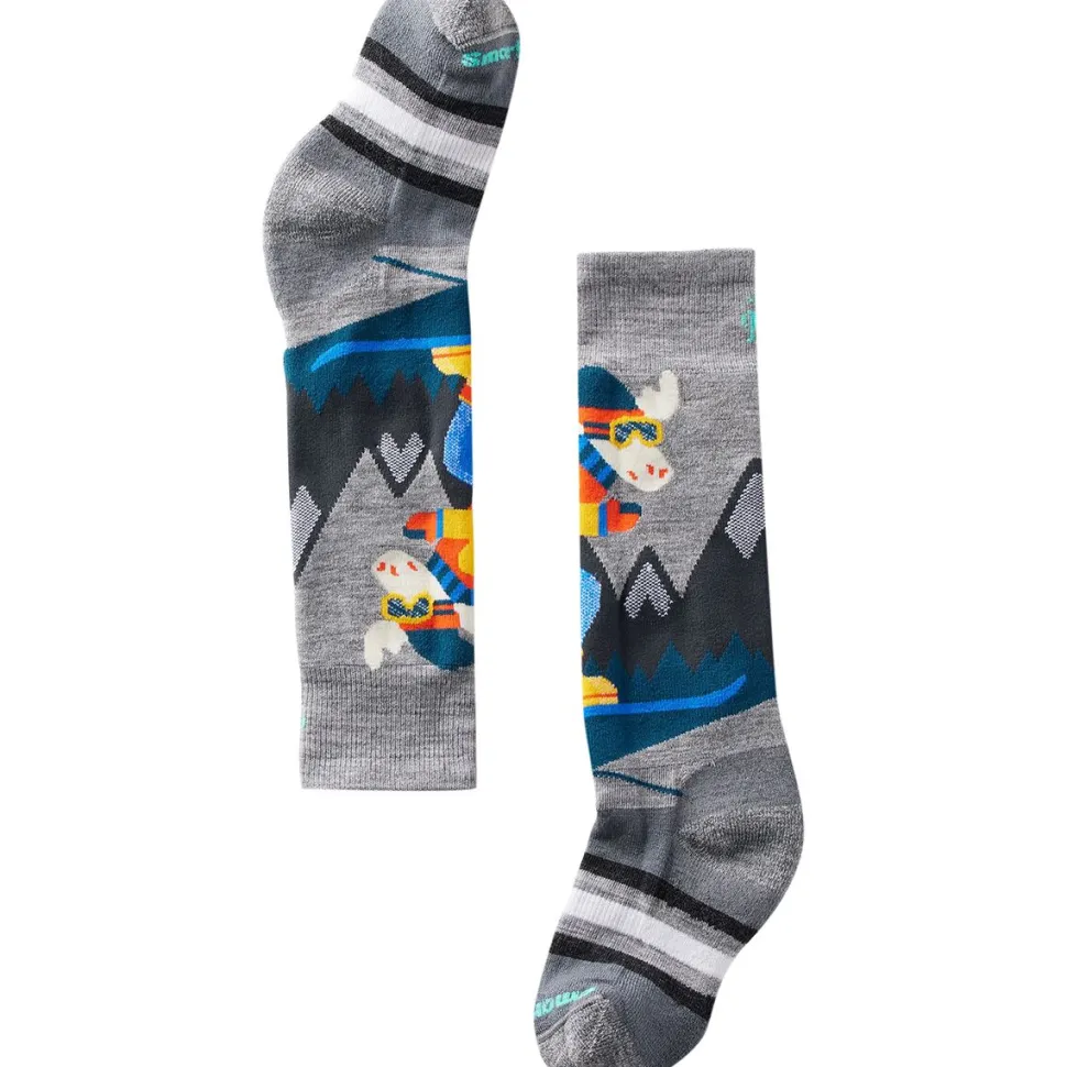 Wintersport Full Cushion Mountain Moose OTC Sock - Kids'