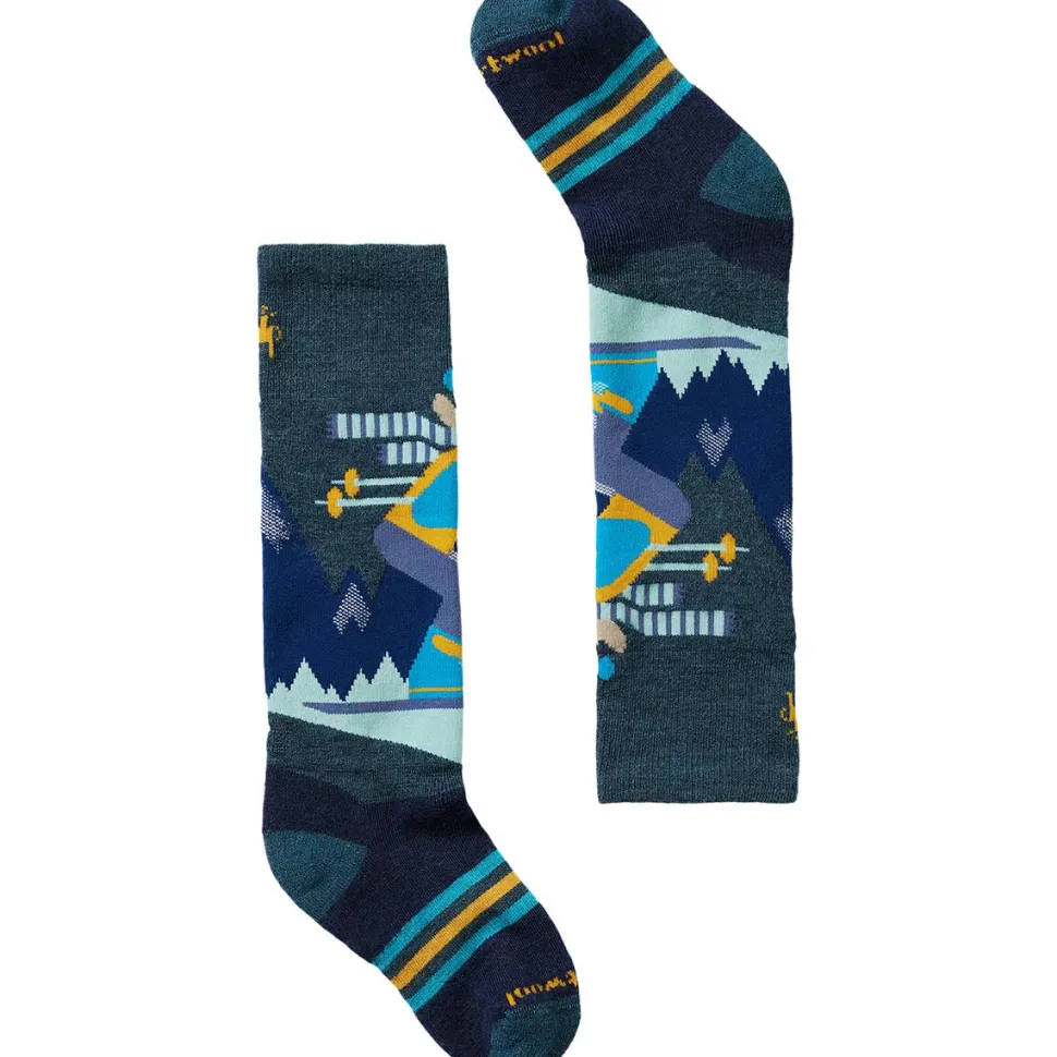 Wintersport Full Cushion Mountain Moose OTC Sock - Kids'