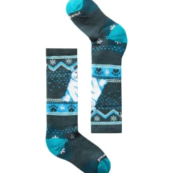 Wintersport Full Cushion Polar Bear Pattern OTC Sock - Kids'