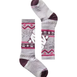 Wintersport Full Cushion Polar Bear Pattern OTC Sock - Kids'
