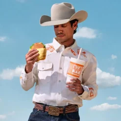 x Whataburger The Wyatt Pearl Snap Shirt